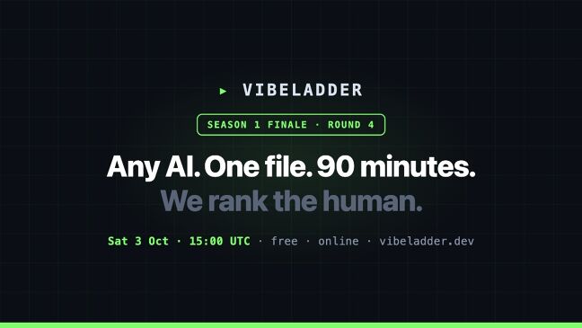 VIBELADDER Round 4: Season 1 Finale